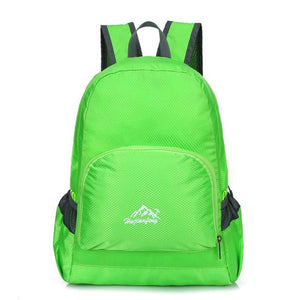Brand Adjustable straps Waterproof Folding Outdoor mountaineering Backpack Hiking Bag Comfortable W1#W21
