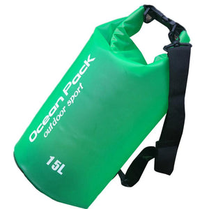 15L Big Capacity PVC Waterproof Dry Bag Outdoor Sport Swimming Rafting Kayaking Sailing Bag #EW