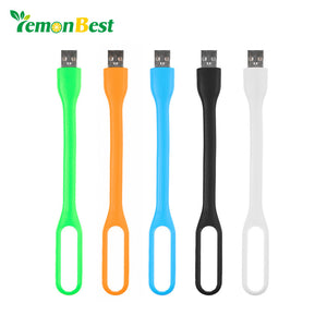 Portable For Xiaomi USB LED Light Port Bendable USB LED Lamp 5V 1.2W For Xiaomi USB Light