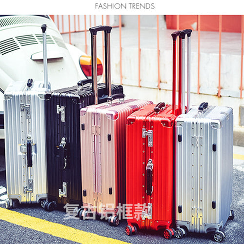 ABS Business Travel Rolling Luggage Spinner Wheels Airplane Suitcase Carry On Trolley 20