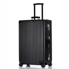 ABS Business Travel Rolling Luggage Spinner Wheels Airplane Suitcase Carry On Trolley 20" 24" Inch Aluminum Frame Alloy Luggage