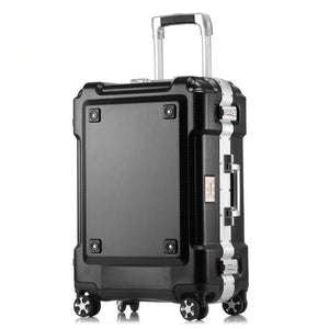 20 24 28 inch larger capacity ABS PC Aluminum Frame Luggage Bag Commercial Boarding case Trolley Travel Suitcase Password Box