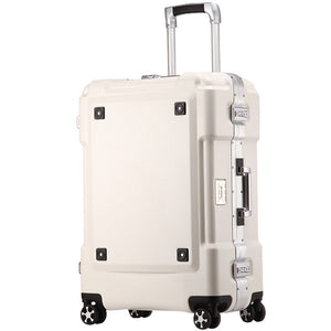 20 24 28 inch larger capacity ABS PC Aluminum Frame Luggage Bag Commercial Boarding case Trolley Travel Suitcase Password Box