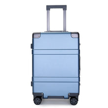 NEW 20" 24 Inch men Aluminum frame PC rolling hardside suitcase travel trolley case cabin suitcases for girls women luggage bag