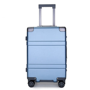 NEW 20" 24 Inch men Aluminum frame PC rolling hardside suitcase travel trolley case cabin suitcases for girls women luggage bag