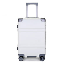 NEW 20" 24 Inch men Aluminum frame PC rolling hardside suitcase travel trolley case cabin suitcases for girls women luggage bag