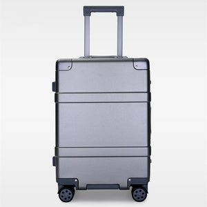 NEW 20" 24 Inch men Aluminum frame PC rolling hardside suitcase travel trolley case cabin suitcases for girls women luggage bag